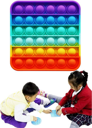 Pop it Rainbow Antistresová hračka pro dospělé i děti
